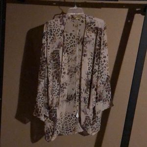 Leopard kimono